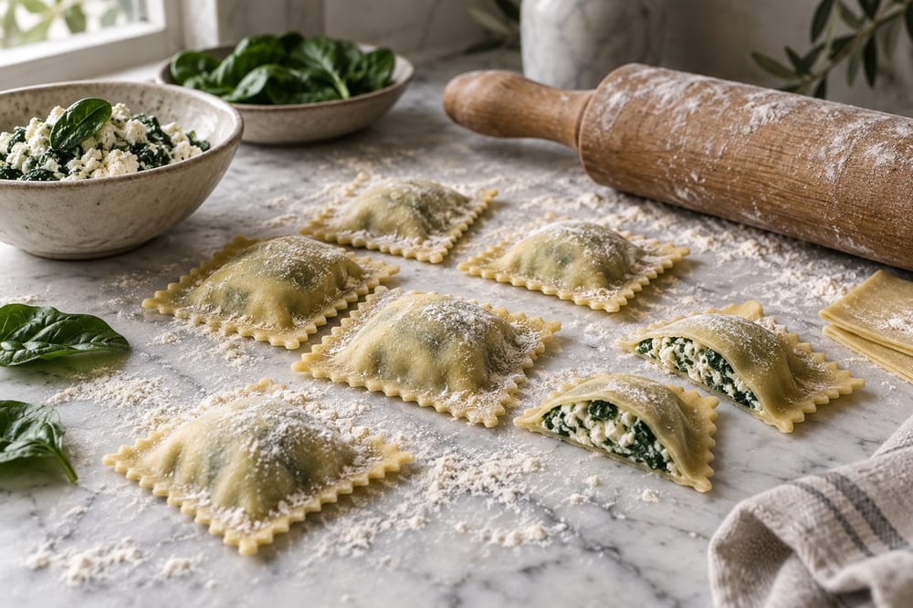 Ravioli frais : 7 gestes infaillibles pour une pâte tendre