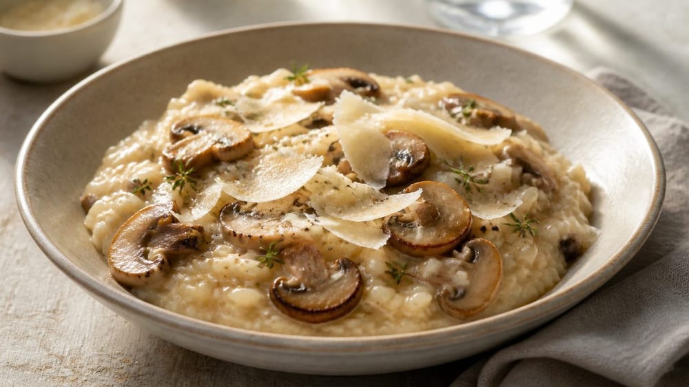 recette risotto creme