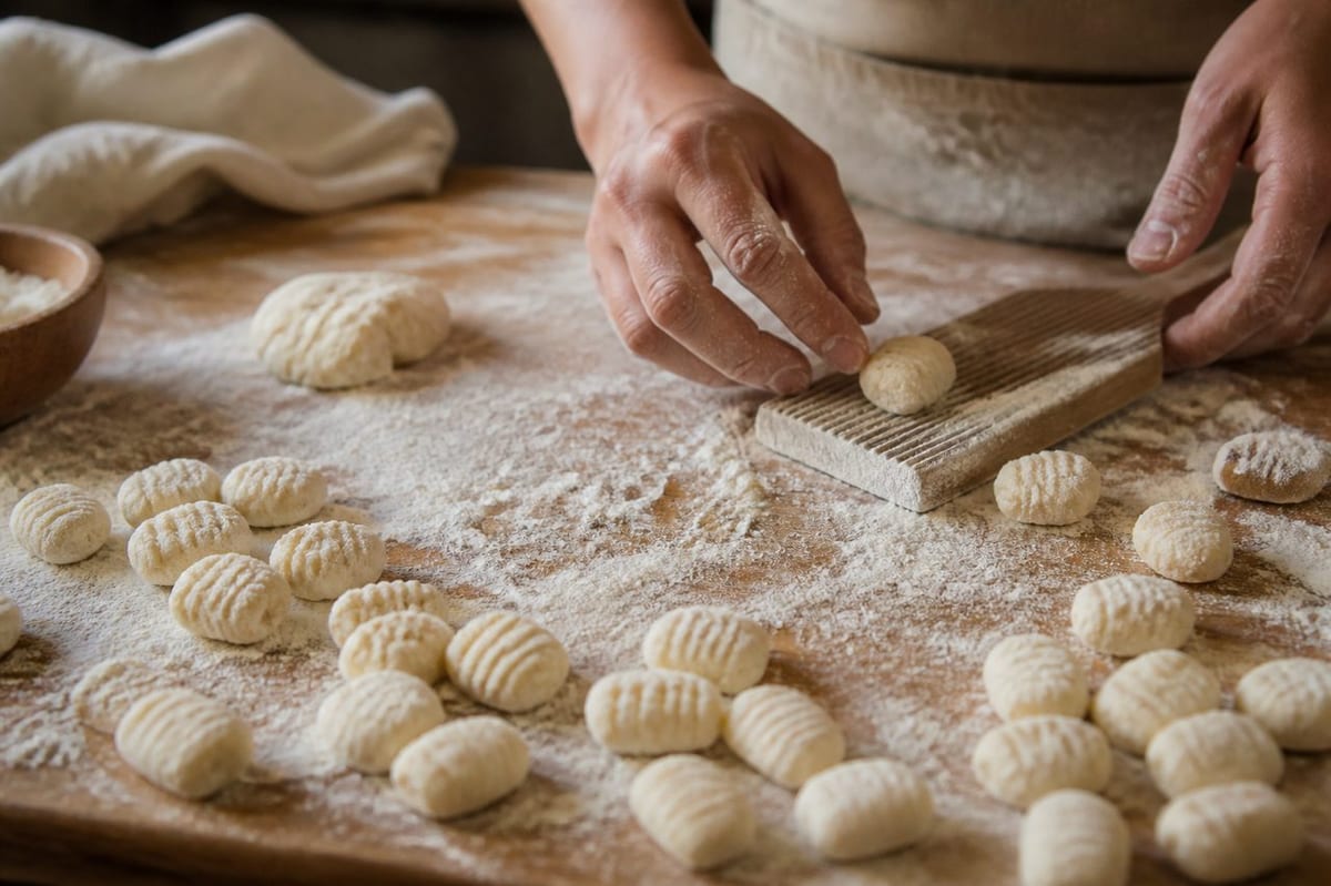 Gnocchi maison : la méthode en 6 étapes pour éviter la pâte collante