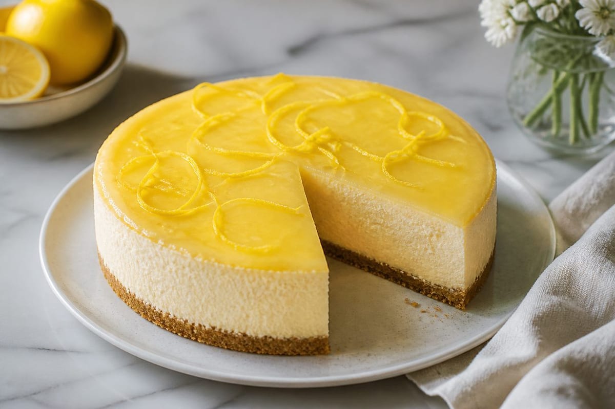 Cheesecake citron : 7 étapes pour un cœur crémeux et net