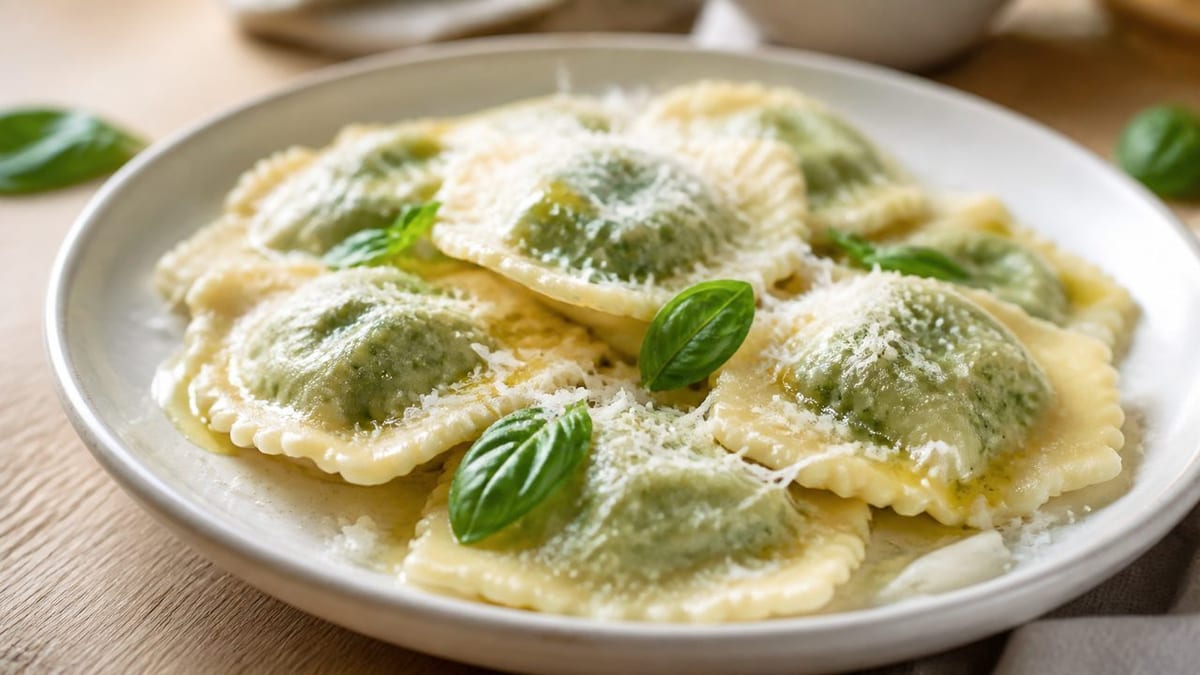 raviolis aux epinards et ricotta recette