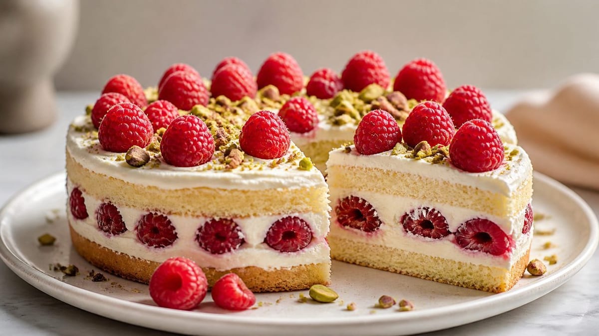 recette framboisier au mascarpone