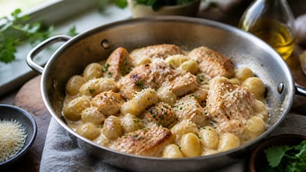 recette gnocchis poulet