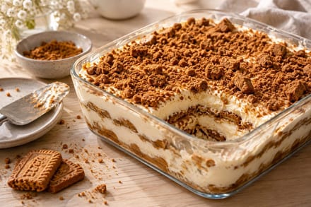 Recette du tiramisu aux spéculoos